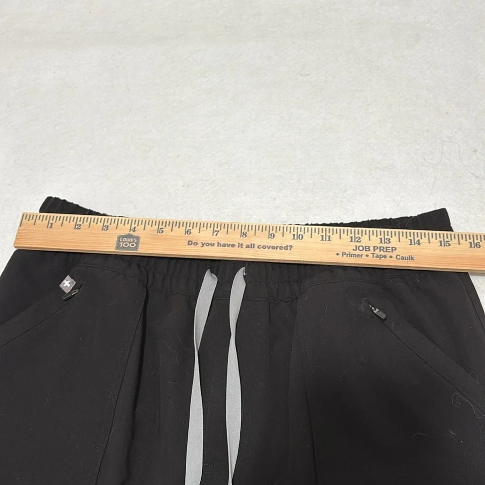 Figs Black Cargo Pants with Relaxed Fit